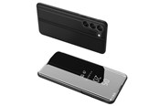 Mobil - Covers & Cases - Hurtel Clear View Case Cover for Samsung Galaxy S23+ Flip Cover Black - 5907769350917