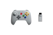 Spil tilbehør - 8BitDo 64 Wireless 2.4G - Classic Grey - Wireless Controller - Nintendo 64 - RET00852