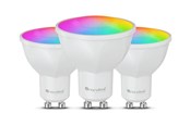 Smart Home - Nanoleaf - LED light bulb - shape: MR16 - GU10 - 5 W - RGBCW light - 2700-6500 K (pack of 3) - N7502B02-3GU10