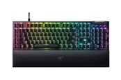 Tastatur - Razer BlackWidow V4 - Yellow Mechanical (Linear) - Gaming Tastatur - Amerikansk engelsk - Sort - RZ03-04691800-R3M1