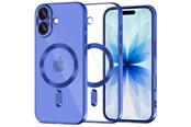Mobil - Covers & Cases - Tech-Protect MagFlex MagSafe Case for iPhone 17 - Clear and Navy Blue - 5906302334650