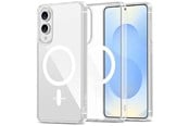 Mobil - Covers & Cases - Tech-Protect FlexAir Hybrid MagSafe Case for Samsung Galaxy S25 Edge - Transparent - 5906302363643