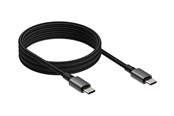 USB kabel - Vision Techconnect - USB-C cable - USB-C to USB-C - 1 m - TC 1MUSBCMAG/BL