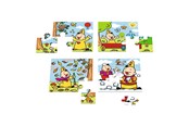 Puslespil - Studio 100 Bumba 4 in 1 Puzzle - Seasons Floor - MUBU00006090