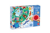 Puslespil - Jumbo Goula Puzzle XXL Discover Animals - 25 pcs. Floor - 53177