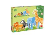 Puslespil - Jumbo Goula Puzzle XXL Jungle from Small to Large - 16 pcs. Floor - 53426