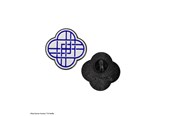 Merchandise - Cinereplicas - KPop Demon Hunters - Huntr/x Logo - Pin / Badge - CR3135
