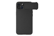 Mobil - Covers & Cases - Nillkin  Synthetic Fiber S Case iPhone 14 Plus Case with Camera Cover Black - 6902048249790