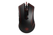 Mus - Lexip X TSUME - Targaryen Game of Thrones - mouse - ceramic skates - Wi-Fi USB - black red - Mus - Optisk - Rød - TSXLXMS0005