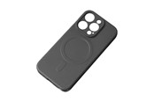 Mobil - Covers & Cases - Hurtel MagSafe Compatible Silicone Case for iPhone 15 Plus Silicone Case - Black - 5907769356834