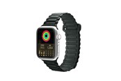 Smartwatch - Tilbehør - Dux Ducis Strap (Armor Version) Apple Watch Ultra Strap SE 9 8 7 6 5 4 3 2 1 (49 45 44 42 mm) Silicone Magnetic Band Bracelet Green - 6934913035467