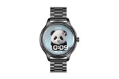 Smartwatch & Sportsur - Colmi L28 Smart Watch Black Steel - L28 Black steel