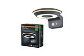 Lamper - Osram OSRAM ENDURA Style Solar Glow Wall Sensor 420lm 830 80mm mørkegrå - 4099854455674