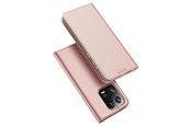 Mobil - Covers & Cases - Dux Ducis Skin Pro Case Xiaomi 13 Pro Flip Cover Card Wallet Stand Pink - 6934913031674