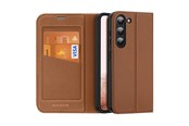 Mobil - Covers & Cases - Dux Ducis Skin X2 Samsung Galaxy S23+ Case Flip Cover Wallet Stand Brown - 6934913031445