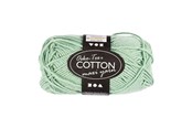 Kreativt Legetøj - Creativ Company Cotton yarn Size 8/8 L: 80-85 M Mint Green - 50gr. - 461210