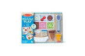 Puslespil - Melissa & Doug Wooden Magnetic Puzzle Playset Ice Cream Wood - 6075153