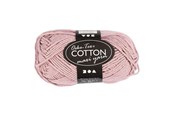 Kreativt Legetøj - Creativ Company Cotton yarn Size 8/8 L: 80-85 M Lavender - 50gr. - 461170