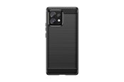 Mobil - Covers & Cases - Hurtel Carbon Case Silicone Case for Motorola Edge 40 Pro - Black - 5907769358661