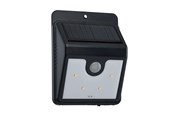 Lamper - EGLO Solcellelampe til væg med sensor, sort - 48636