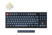 Tastatur - Keychron V3 MAX QMK/VIA Wireless RGB Hot Swap Jupiter Banana - Carbon Black - Gaming Tastatur - Nordisk - Sort - V3M-D4-BO
