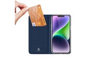 Mobil - Covers & Cases - Dux Ducis iPhone 15 Plus Flip Case and Wallet  Skin Pro - Blue - 6934913025390