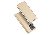 Mobil - Covers & Cases - Dux Ducis Skin Pro Holster Case Flip Cover iPhone 14 Pro Gold - 6934913035146