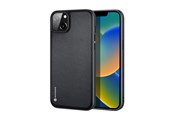 Mobil - Covers & Cases - Dux Ducis Fino Case Cover Covered With Nylon Material iPhone 14 Plus Black - 6934913036822