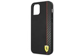 Mobil - Covers & Cases - Ferrari On Track Carbon Stripe Case for iPhone 12 mini - Black - 3700740499429