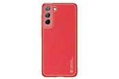 Mobil - Covers & Cases - Dux Ducis  Yolo Elegant Case Cover in Samsung Galaxy S22+ (S22 Plus) Leather Cover Red - 6934913040201