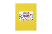 Kreativt Legetøj - Colorations - Foam Sheets Yellow 10 pcs. - CHCLFMYE