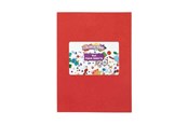 Kreativt Legetøj - Colorations - Foam Sheets Red 10 pcs. - CHCLFMRE