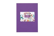 Kreativt Legetøj - Colorations - Foam Sheets Purple 10 pcs. - CHCLFMPU
