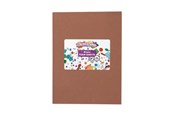 Kreativt Legetøj - Colorations - Foam Sheets Brown 10 pcs. - CHCLFMBR