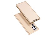 Mobil - Covers & Cases - Dux Ducis  Skin Pro Holster Case Flip Cover Samsung Galaxy S22 Ultra Gold - 6934913044117