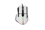 Mus - White Shark MARROK Wired - Gaming Mus - Optisk - 9 knapper - Hvid - MARROK-W