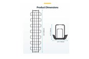 Kabel Organisering - StarTech.com Startech - cable management tray - basket style power bar holder - TAA Compliant - S1MB-DESK-CABLE-TRAY