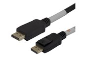 Skærmkabel - Deltaco - DisplayPort cable - DisplayPort to DisplayPort - 1.5 m - DP54-1015