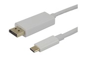 Skærmkabel - Deltaco - video adapter cable - USB-C to DisplayPort - 2 m - USBC-DP200A
