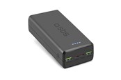 Powerbank - SBS Powerbank TTBB30000PD20K 30000 mAh 2 x USB-C 2 x USB-A - black - 30000 mAh - TTBB30000PD20K