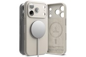Mobil - Covers & Cases - Ringke Silicone Magnetic MagSafe Case for iPhone 17 Pro - Beige - 8800328811164
