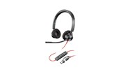 Hovedtelefoner/headset - HP Poly Blackwire 3320 - 8X219AA