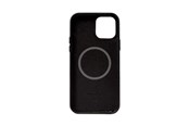 Mobil - Covers & Cases - CRONG Essential Cover Magnetic - iPhone 12 Pro Max MagSafe Leather Case (Black) - CRG-ESSM-IP1267-BLK
