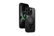 Mobil - Covers & Cases - CRONG Hybrid Frost MAG Cover - Case with MagSafe for iPhone 16 Pro (Black) - CRGHFMIP1663PBLK