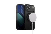 Mobil - Covers & Cases - CRONG Hybrid Frost MAG Cover - MagSafe iPhone 17 Pro Max Case (Black) - CRGHFMIP1769PBLK