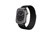 Smartwatch - Tilbehør - CRONG Milano Steel - Stainless Steel Strap for Apple Watch 38/40/41/42 mm (Black) - CRG-40MST-BLK
