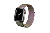 Smartwatch - Tilbehør - CRONG Milano Steel - Stainless Steel Strap for Apple Watch 38/40/41/42 mm (Iridescent) - CRG-40MST-OPL