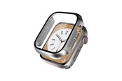Smartwatch - Tilbehør - CRONG Hybrid Watch Case - Case with glass for Apple Watch 41mm (Starlight) - CRG-41HS-STR