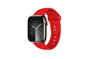 Smartwatch - Tilbehør - CRONG Liquid - Apple Watch Strap 44/45/46/49 mm (red) - CRG-44LQB-RED