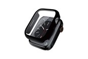 Smartwatch - Tilbehør - CRONG Hybrid Watch Case - Case with Glass for Apple Watch 45mm (Black) - CRG-45HS-BLK